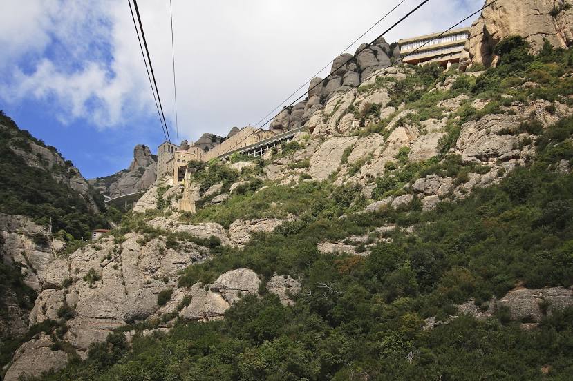 Funicular Aeri De Montserrat, Olesa de Montserrat