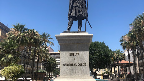 Estatua de Cristóbal Colón, Huelva