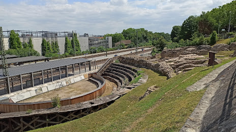 Римский театр в Майнце, Гинсхайм-Густавсбург