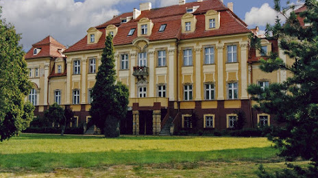 Pałac barokowy z XVIII wieku., Любин