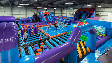 Inflata Nation Inflatable Theme Park Manchester, 