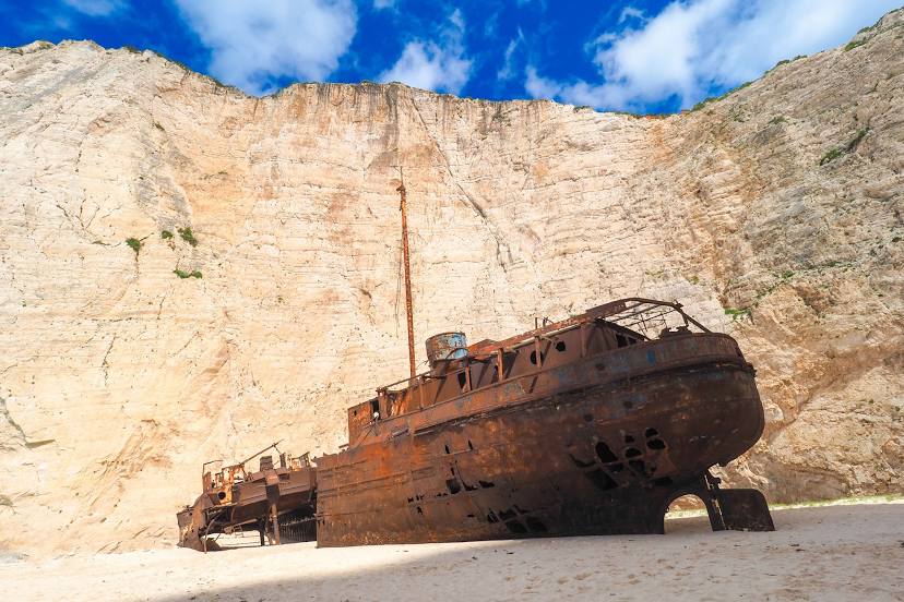 Shipwreck Boat Panagiotis, 