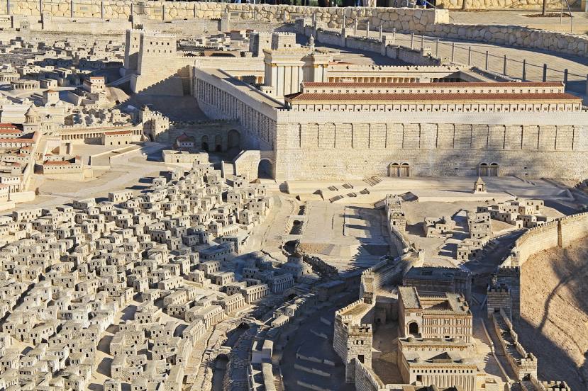 Model of Jerusalem in 2nd Temple Period, 