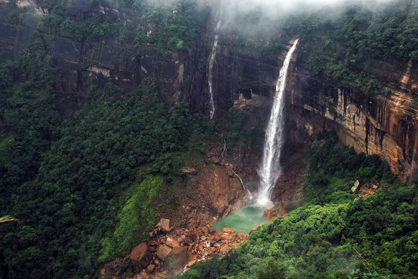 NohKaLikai Falls, Shillong