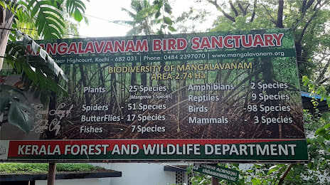 Mangalavanam Bird Sanctuary, 