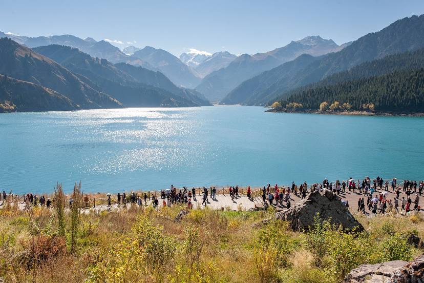 Heavenly Lake of Tianshan, 우루무치 시