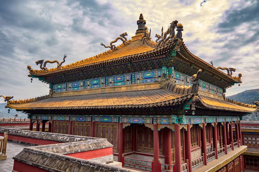 Xumi Fushou Temple, 청더 시