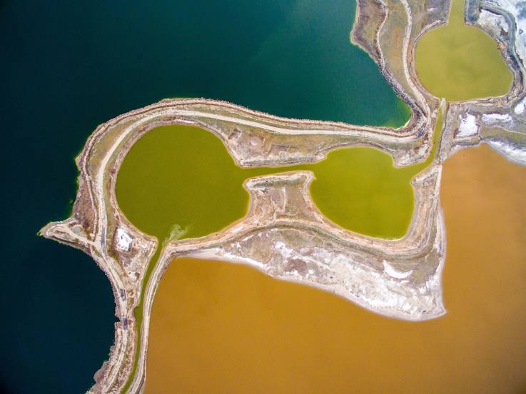 The Dead Sea of China Yuncheng Salt Lake, Yuncheng