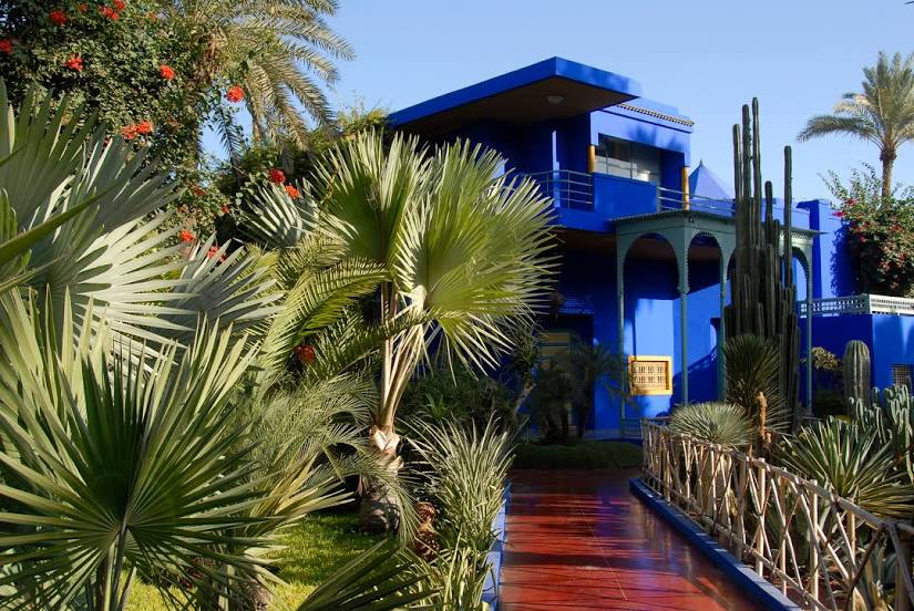 Jardin Majorelle-Yves Saint Laurent Mansion, Marrakech