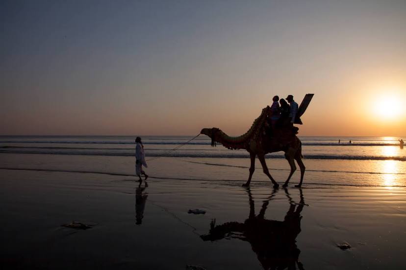 Clifton Beach, Karachi, 
