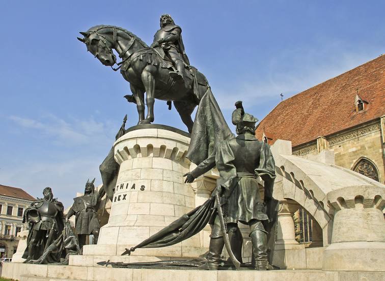 Matthias Corvinus Statue (Monumentul Matia Corvin), Kaloşvar