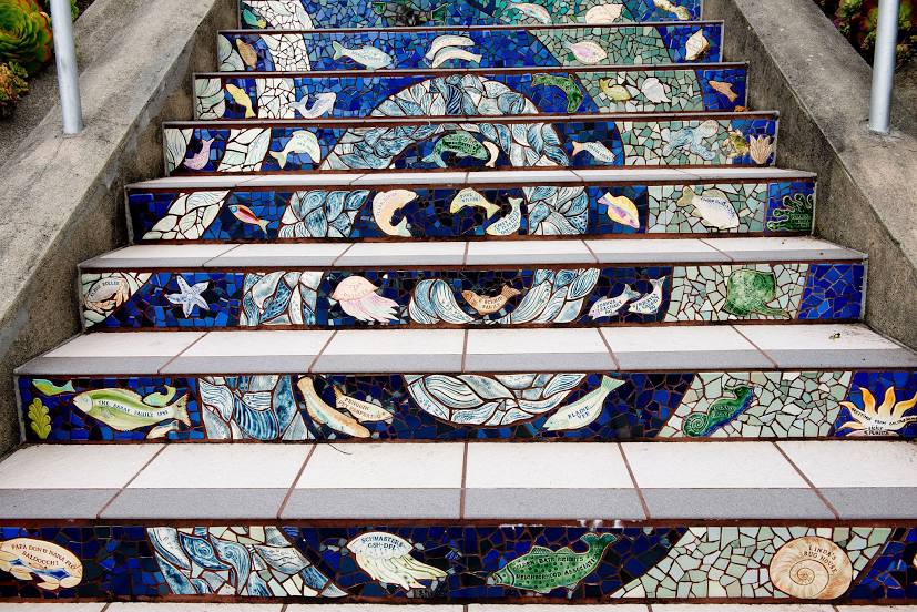 16th Avenue Tiled Steps, Сан-Франциско