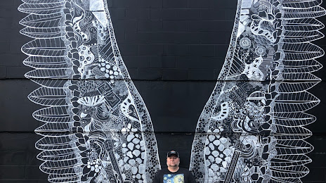Nashville WhatLiftsYou Wings Mural, Нашвилл
