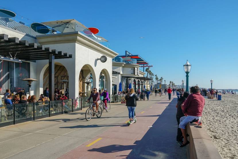 Mission Beach Boardwalk | Ocean Front Walk, San Diego
