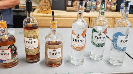 TOPO Organic Spirits at Top of the Hill Distillery, TOPO Distillery, 