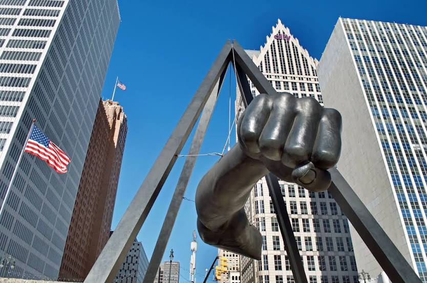 Monument to Joe Louis “The Fist”, 