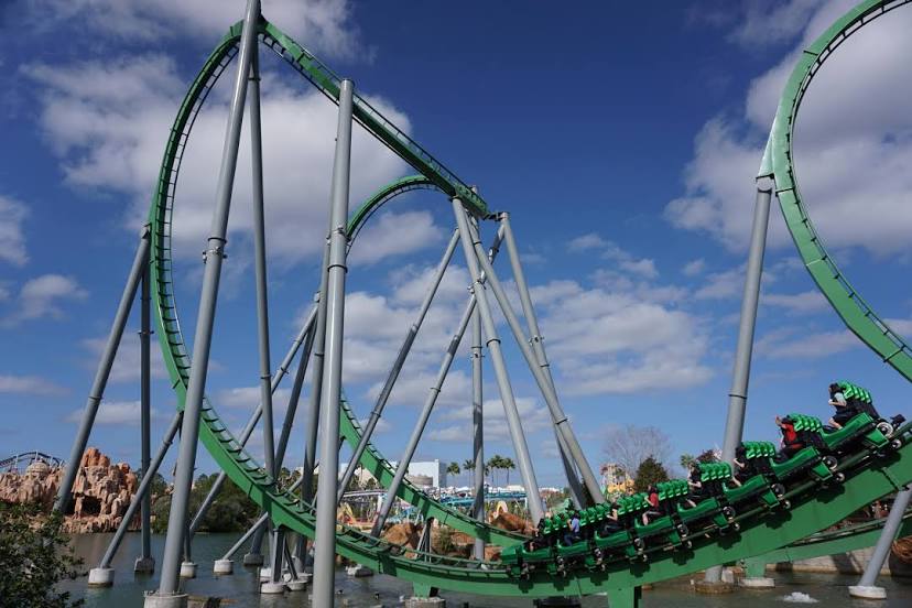 The Incredible Hulk Coaster, Orlando