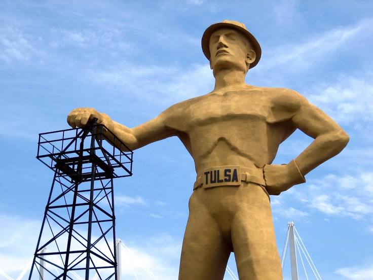 Golden Driller Statue, Tulsa