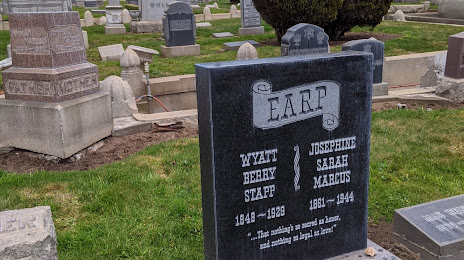 Wyatt Earp gravesite, South San Francisco
