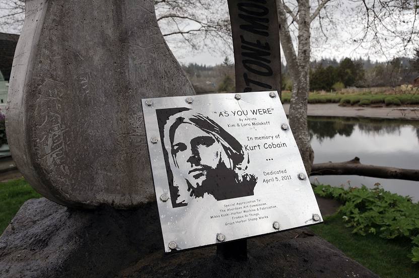Kurt Cobain Under the Bridge Memorial, Aberdeen