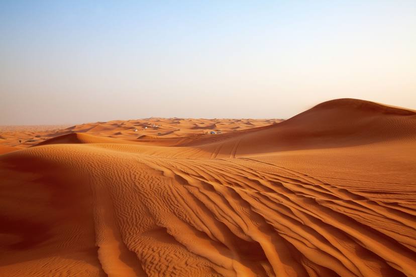 كثبان الرمال الحمراء, الرياض