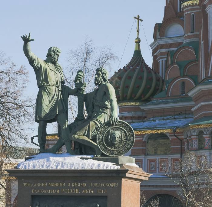 Памятник Минину И Пожарскому, Москва