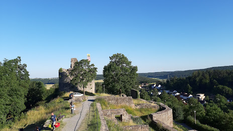 Ruine der Burg Botenlauben, Bad Kissingen