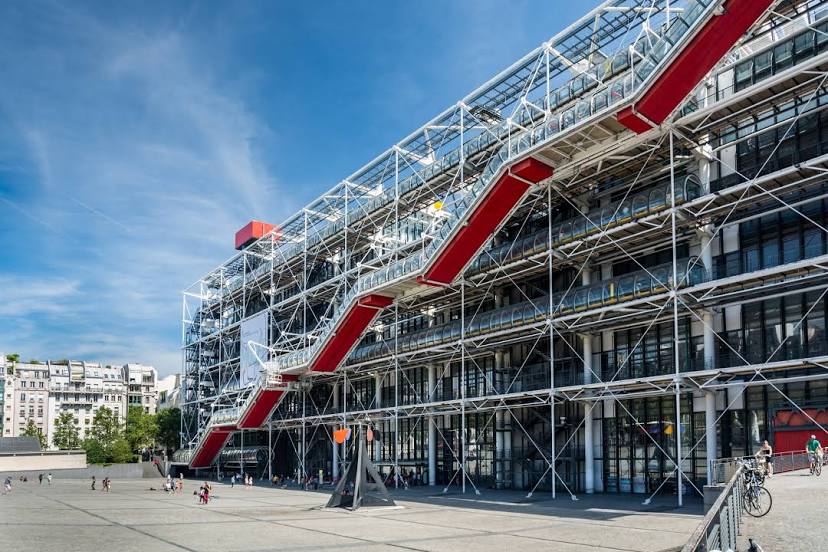 The Centre Pompidou, Paris
