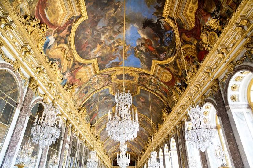 Зеркальная галерея, Версаль