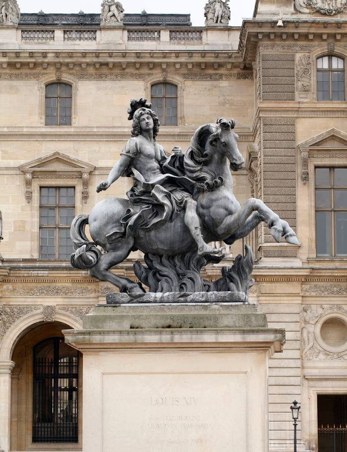 Equestrian statue of Louis XIV, Versailles