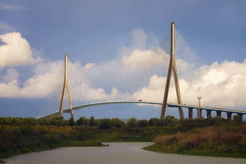 Pont de Normandie, El Havre