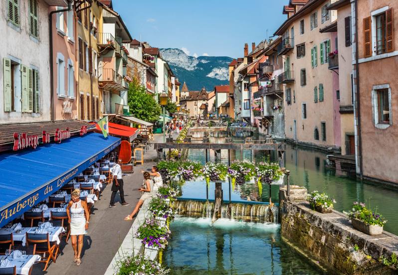 Annecy old town, Анеси