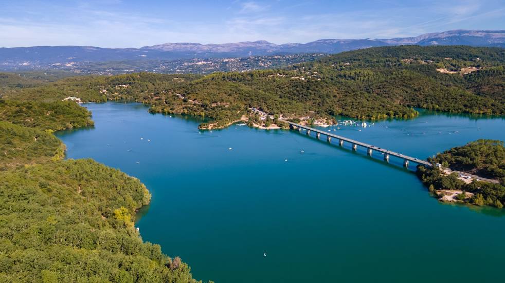 Lac de Saint-Cassien, Grasse