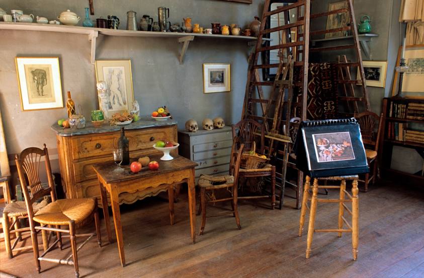 Cezanne's studio, 
