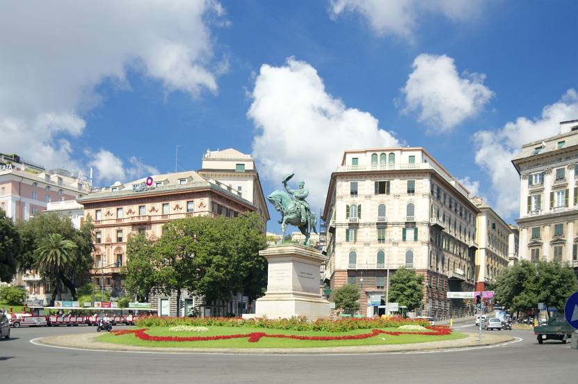 Piazza Corvetto, Génova