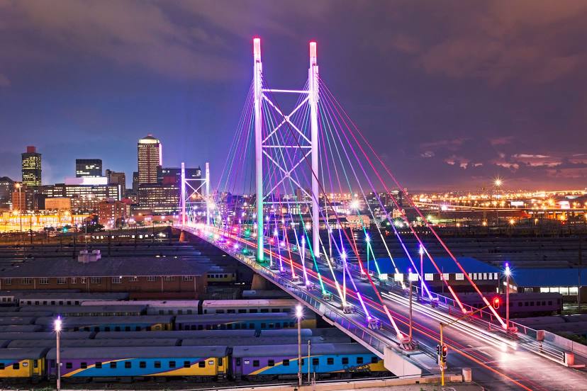 Nelson Mandela Bridge, Johannesburg