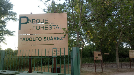 Nueva entrada al Parque Forestal Adolfo Suárez, Boadilla del Monte