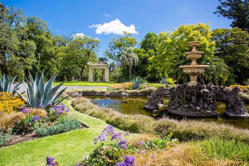 Fitzroy Gardens, Мельбурн