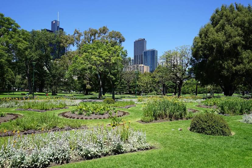 Карлтонские сады, Мельбурн