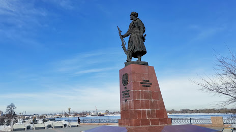 Памятник основателям Иркутска., Иркутск
