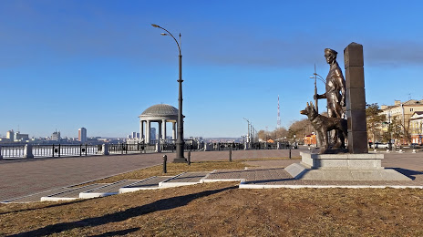 Monument to Frontier Guards, Благовєщенськ