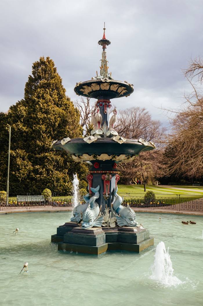 Peacock Fountain, 