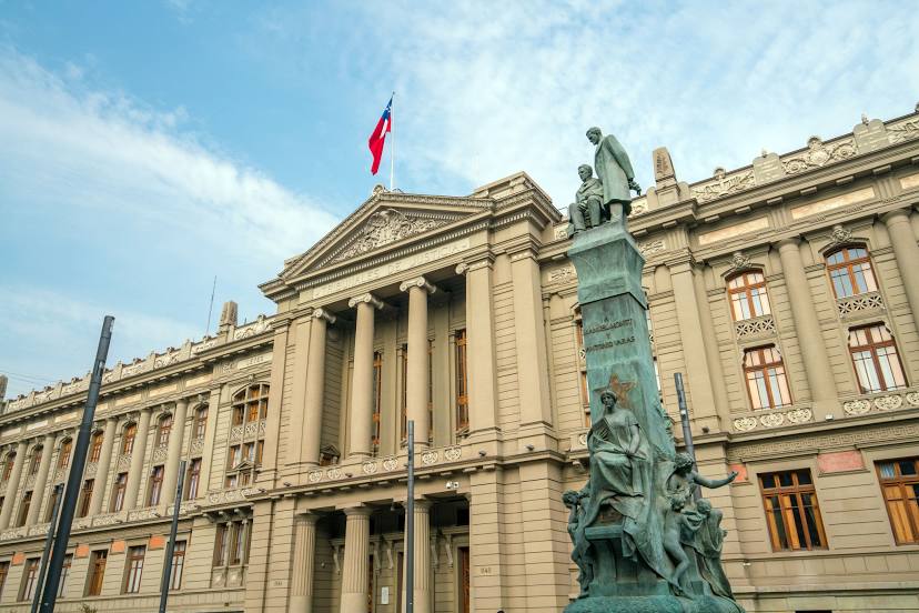 Palacio de los Tribunales de Justicia de Santiago (Palacio de Tribunales de Justicia), 
