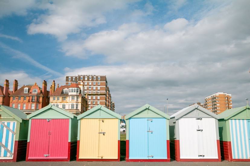 Hove Beach Huts, Brighton