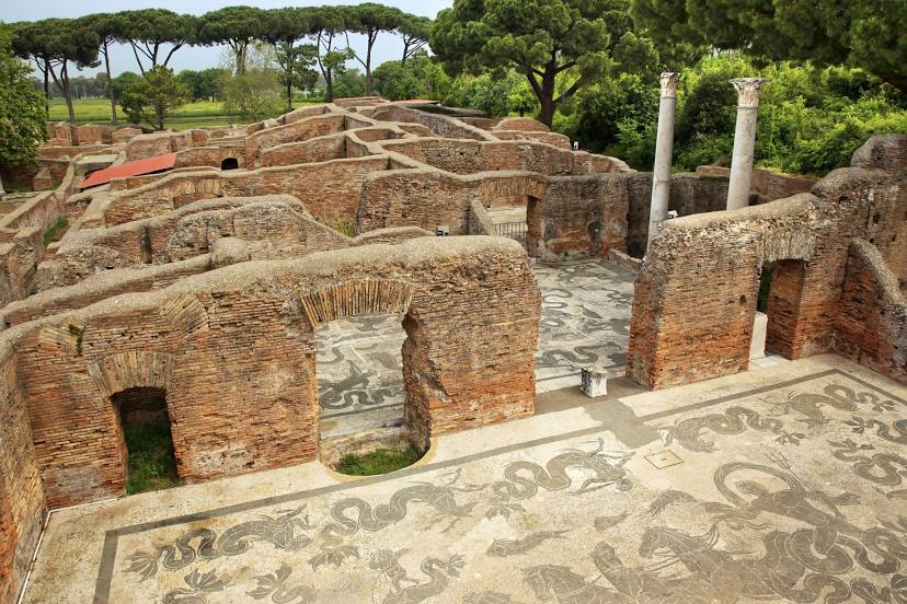 Baths of Neptune, Lido di Ostia